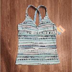 Title Nine Small Tankini Swim Suit Top Women's